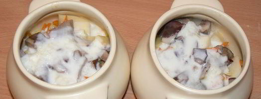 жаркое с сердечками в сливочном соусе. Шаг 6