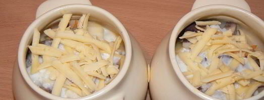 жаркое с сердечками в сливочном соусе. Шаг 7