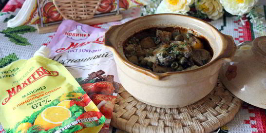 Жаркое в горшочках