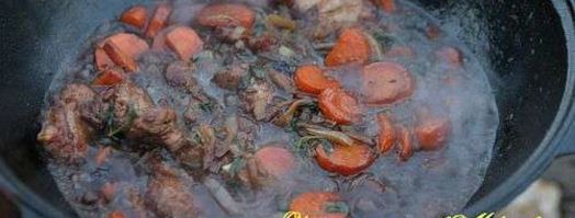 жаркое в казане. Шаг 83