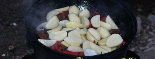 жаркое в казане. Шаг 93