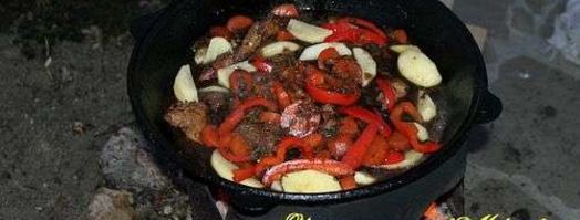 жаркое в казане. Шаг 96