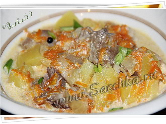 Рецепт жаркого в мультиварке