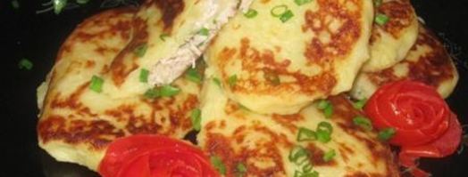 картофельные зразы с мясом. Шаг 5