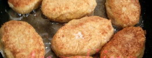 куриные зразы с сыром и грецкими орехами. Шаг 11