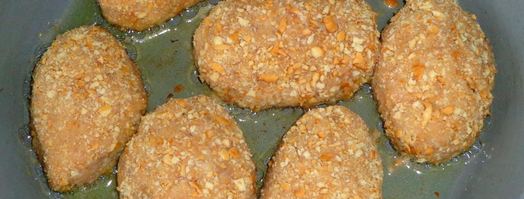 мясные зразы с луком и яйцом. Шаг 13