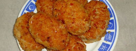 мясные зразы с луком и яйцом. Шаг 14