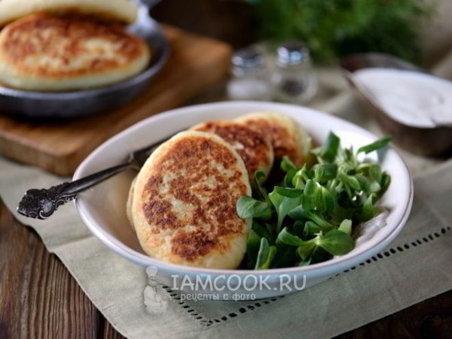 Рецепт постных картофельных зраз с грибами