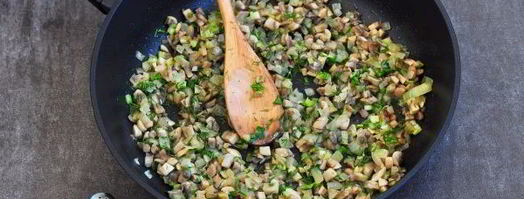 постные картофельные зразы с грибами. Шаг 8