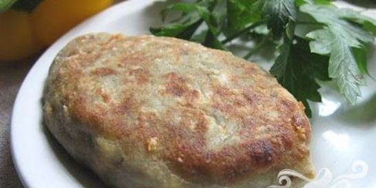 Зразы из баклажанов