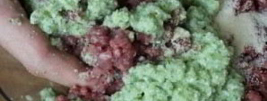 зразы из говядины с сыром на пару. Шаг 11