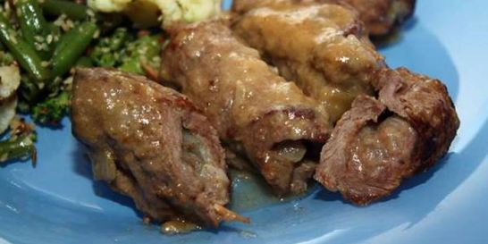 Зразы из говядины