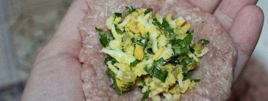 зразы из свинины с яйцом. Шаг 8