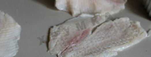 зразы из тилапии в беконе с овощным салатом. Шаг 3