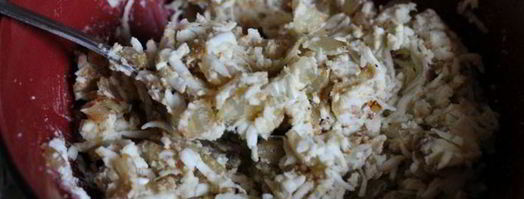 зразы из тилапии в беконе с овощным салатом. Шаг 5