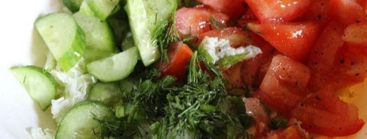 зразы из тилапии в беконе с овощным салатом. Шаг 10