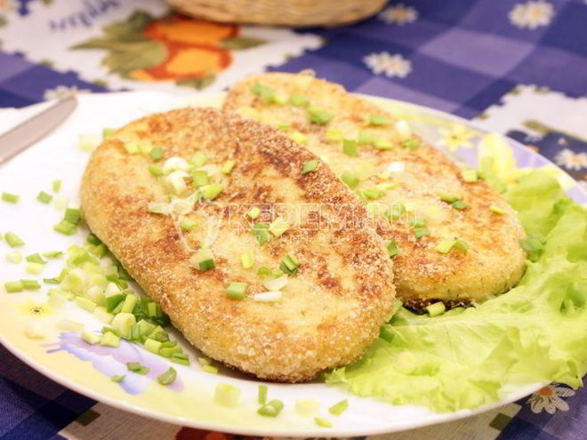 Рецепт зраз картофельных с фаршем