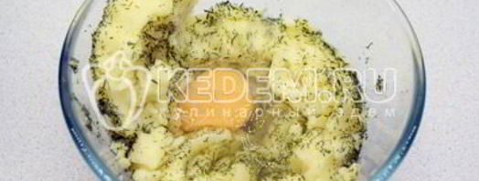 зразы картофельные с фаршем. Шаг 3