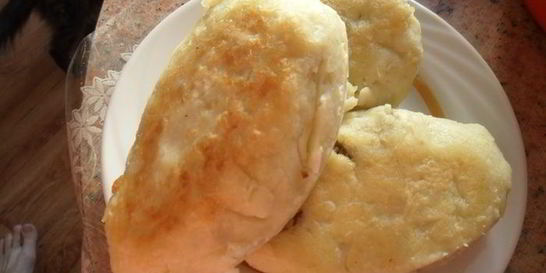 Зразы картофельные с грибами