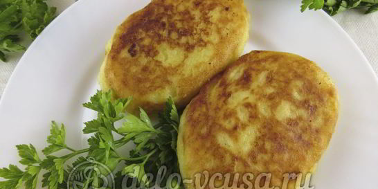 Зразы картофельные с курицей