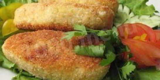 Зразы картофельные с мясным фаршем