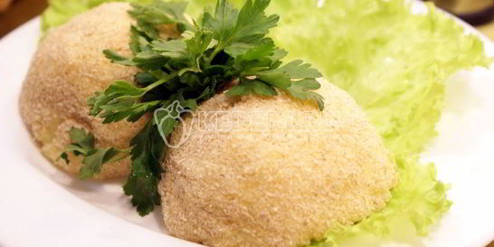 Зразы картофельные с сыром