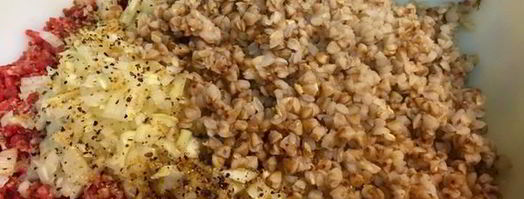 зразы с гречкой и грибами. Шаг 6