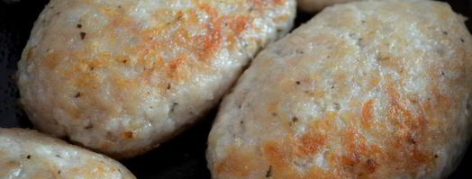 зразы с гречневой кашей и грибами. Шаг 7