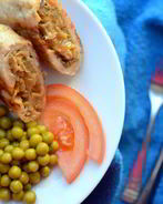 Зразы с грибами и сыром