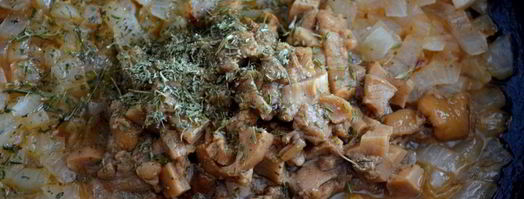 зразы с грибами и сыром. Шаг 4