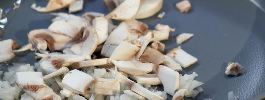 зразы с рисом и грибным соусом. Шаг 3