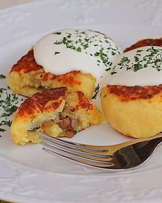 Зразы с шампиньонами