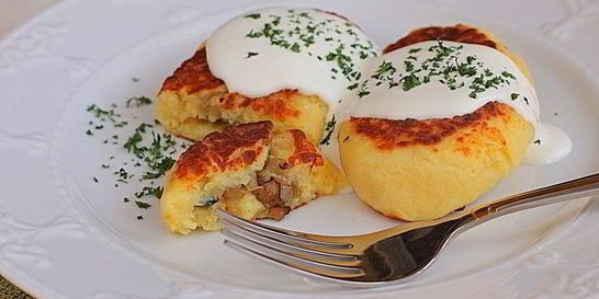 Зразы с шампиньонами