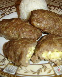 Зразы с яичной начинкой