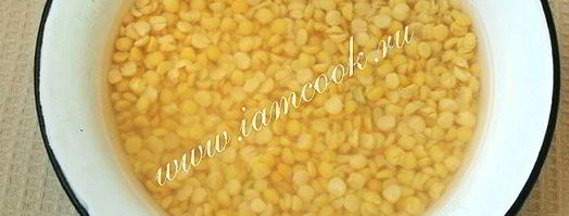 гороховая каша с луком. Шаг 4