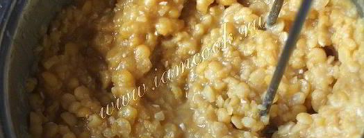 гороховая каша с луком. Шаг 6