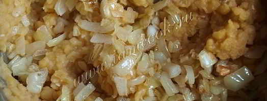 гороховая каша с луком. Шаг 8