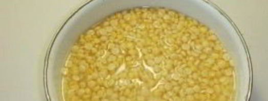 гороховая каша в микроволновке. Шаг 3