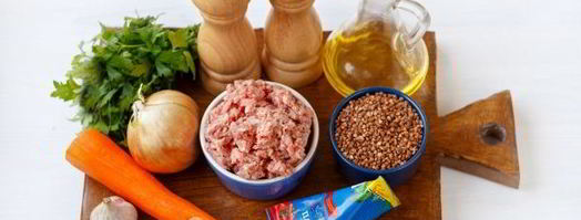 гречка по-купечески с фаршем. Шаг 3