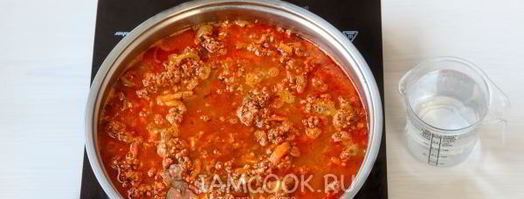 гречка по-купечески с фаршем. Шаг 12