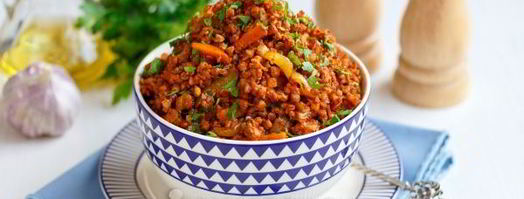 гречка по-купечески с фаршем. Шаг 14