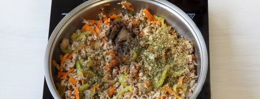 гречка по-купечески с фаршем. Шаг 9