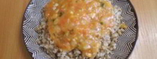 гречка под соусом. Шаг 13