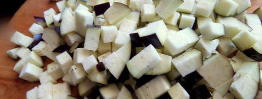 гречка с баклажаном и морковкой. Шаг 3