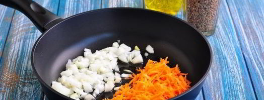 гречка с фаршем в духовке. Шаг 4