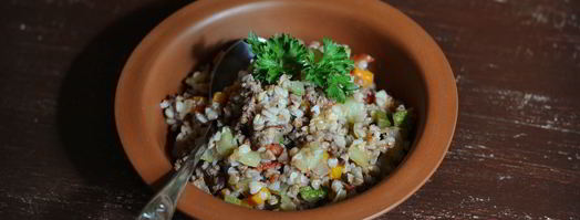 гречка с фаршем. Шаг 11