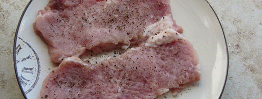 гречка с грибами и отбивной. Шаг 4