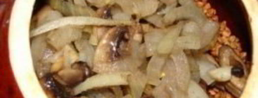 гречка с грибами в горшочке. Шаг 6