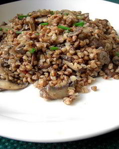 Гречка с грибами в мультиварке