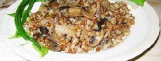 гречка с грибами в мультиварке. Шаг 6